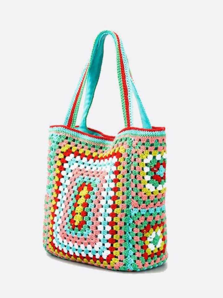cabas coton crochet