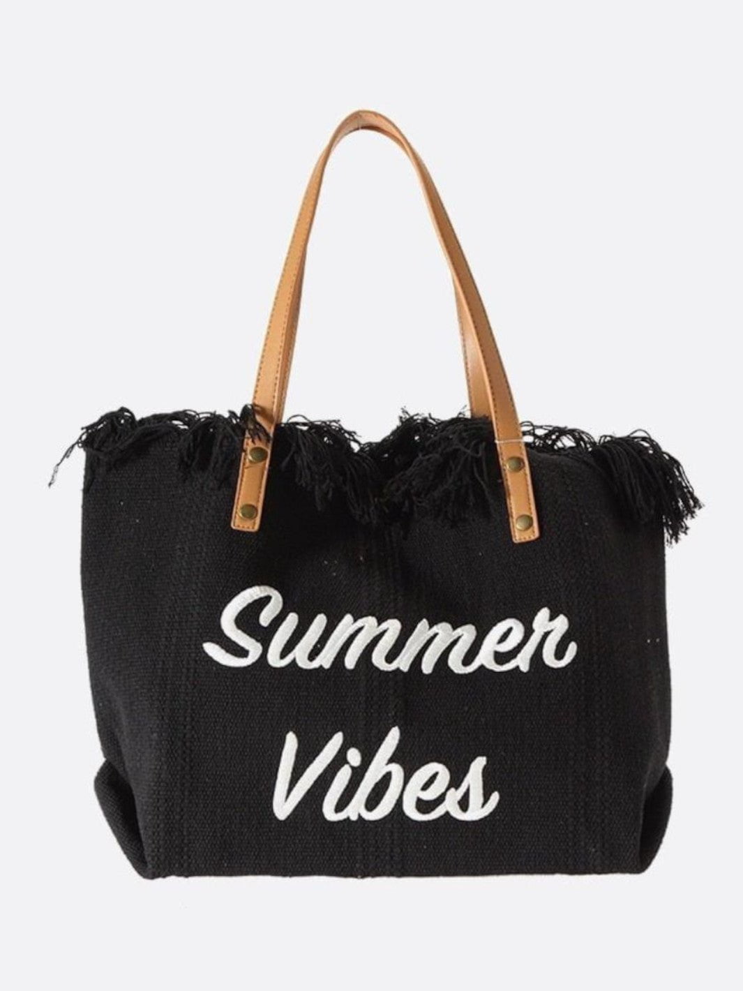Grand sac cabas toile noir