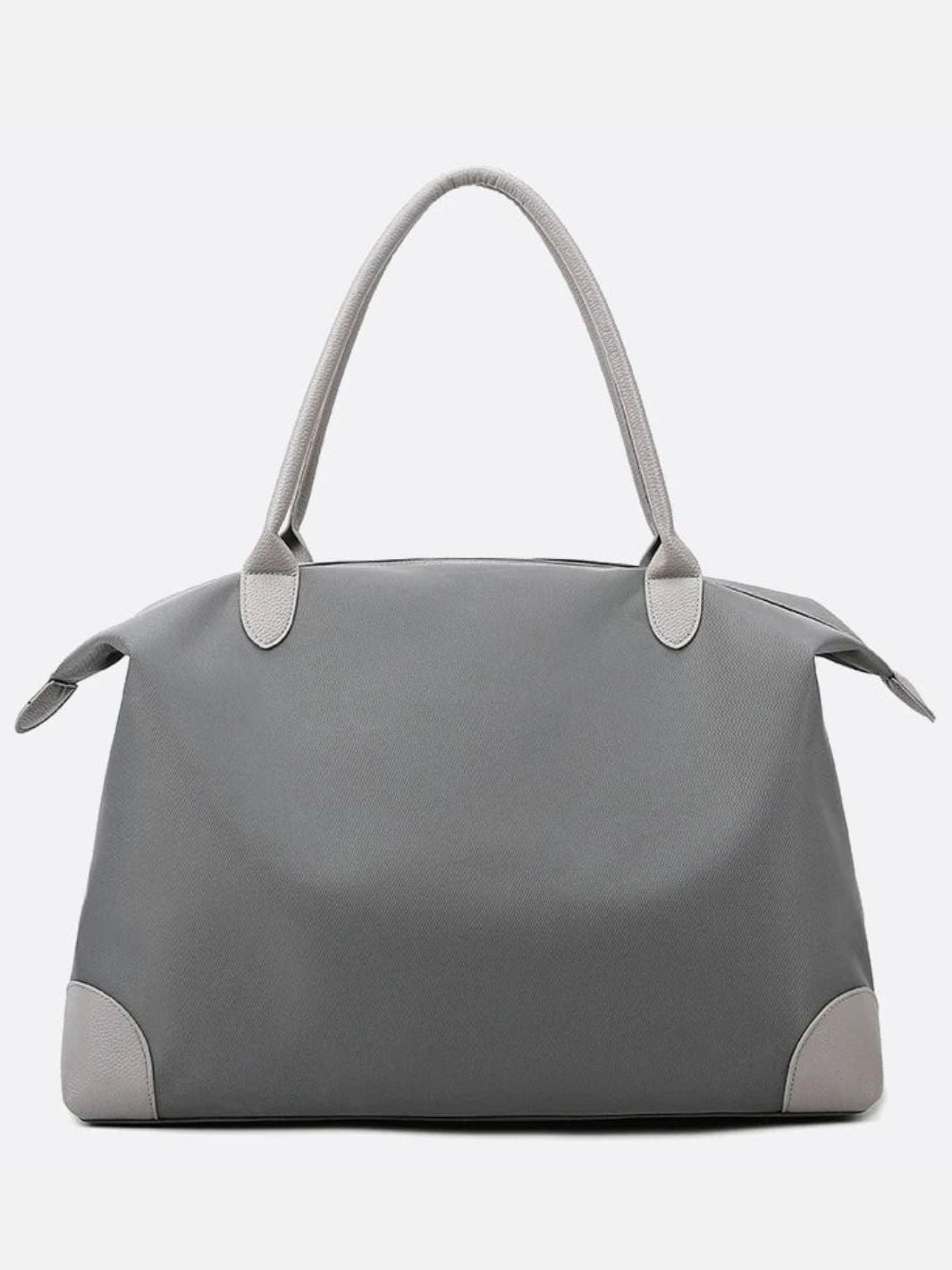 Grand sac de voyage en toile gris