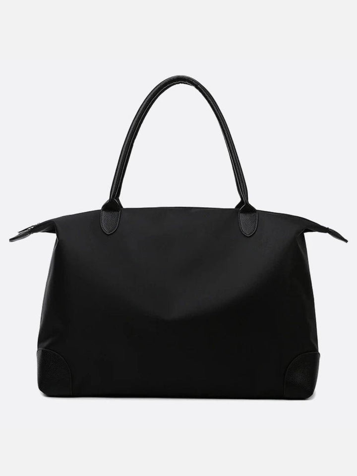Grand sac de voyage en toile noir