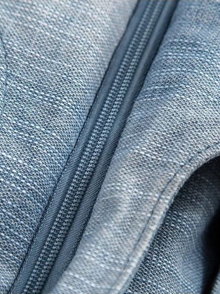 Denim shoulder bag