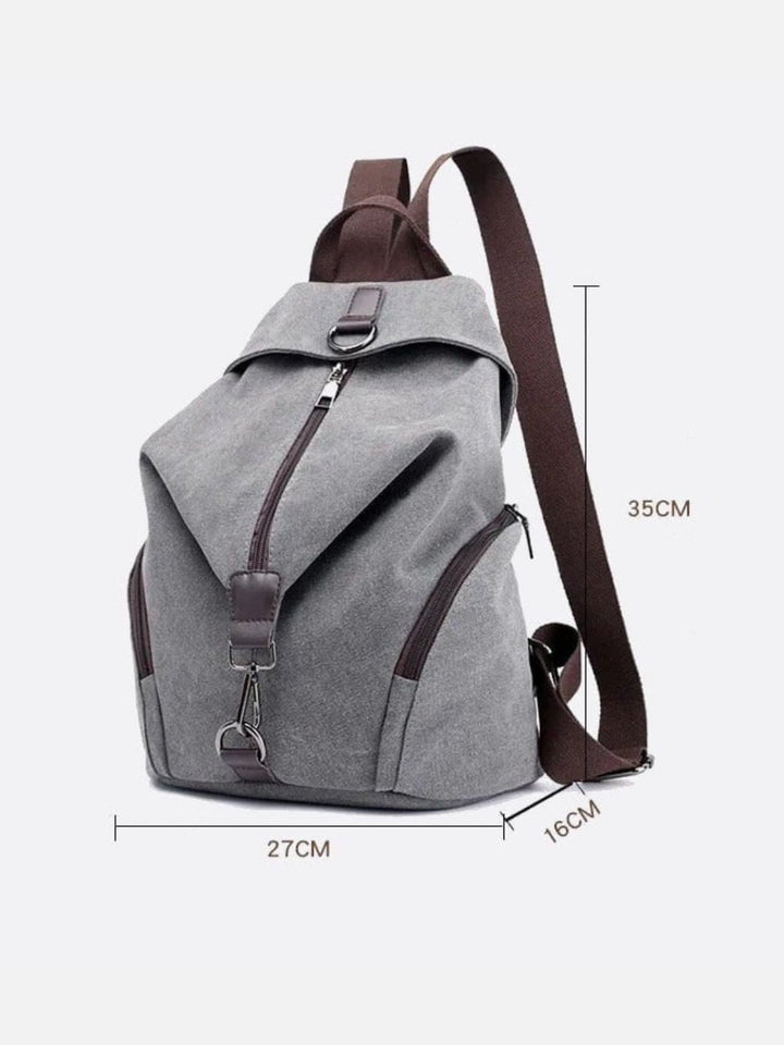 Canvas backpack