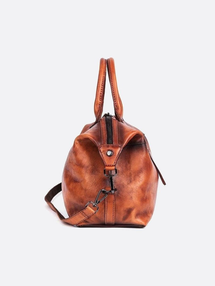 Vintage leather handbag