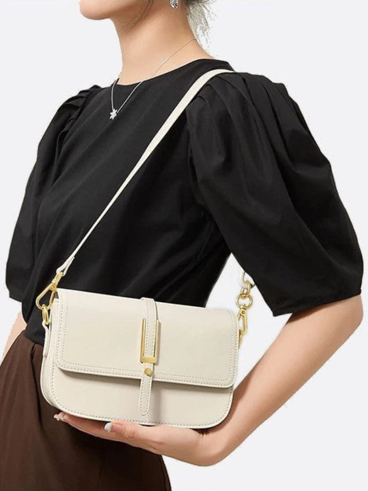 sac cuir blanc