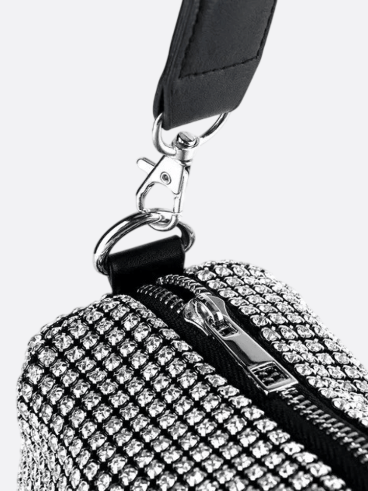 Rhinestone shoulder bag 