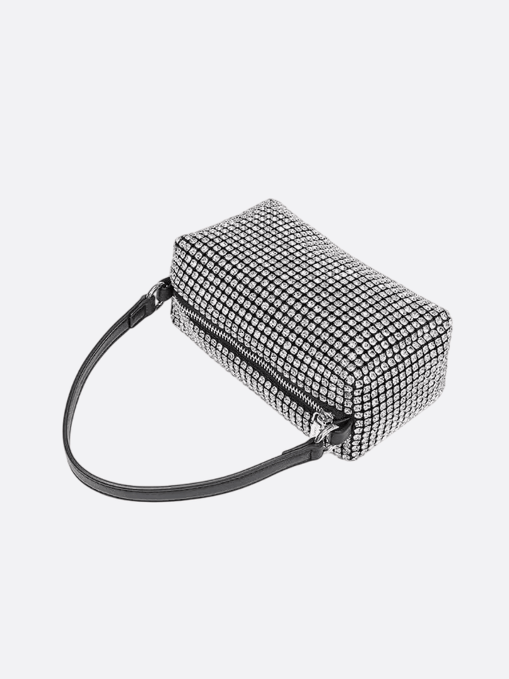 Rhinestone shoulder bag 