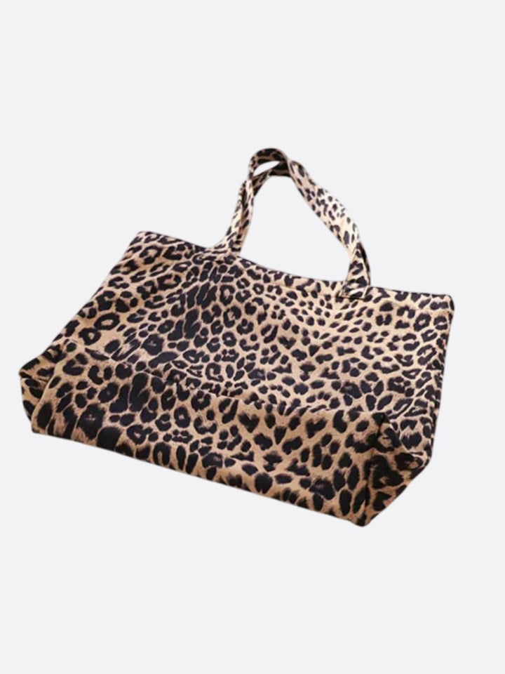 Leopard tote bag