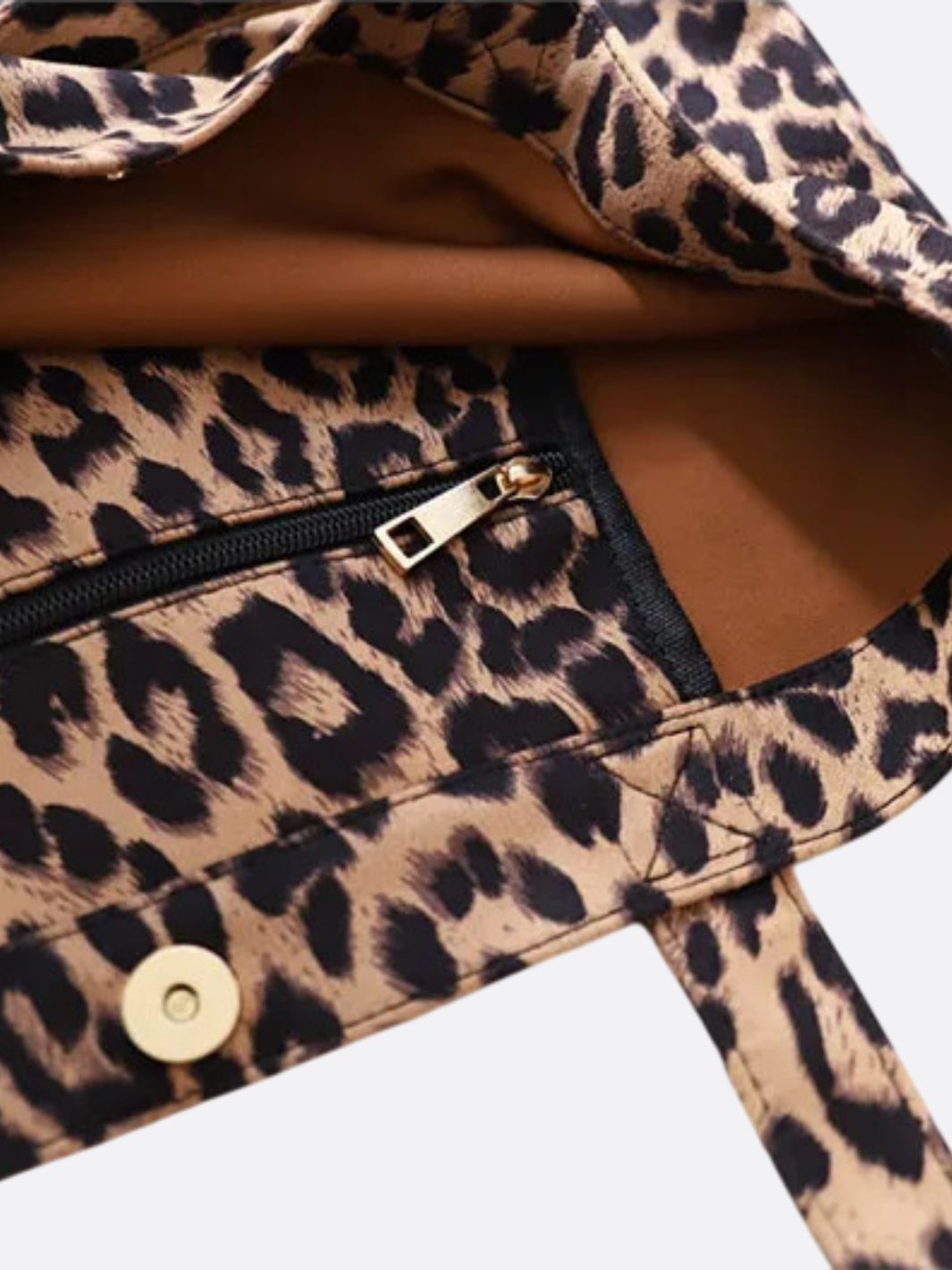 Leopard tote bag