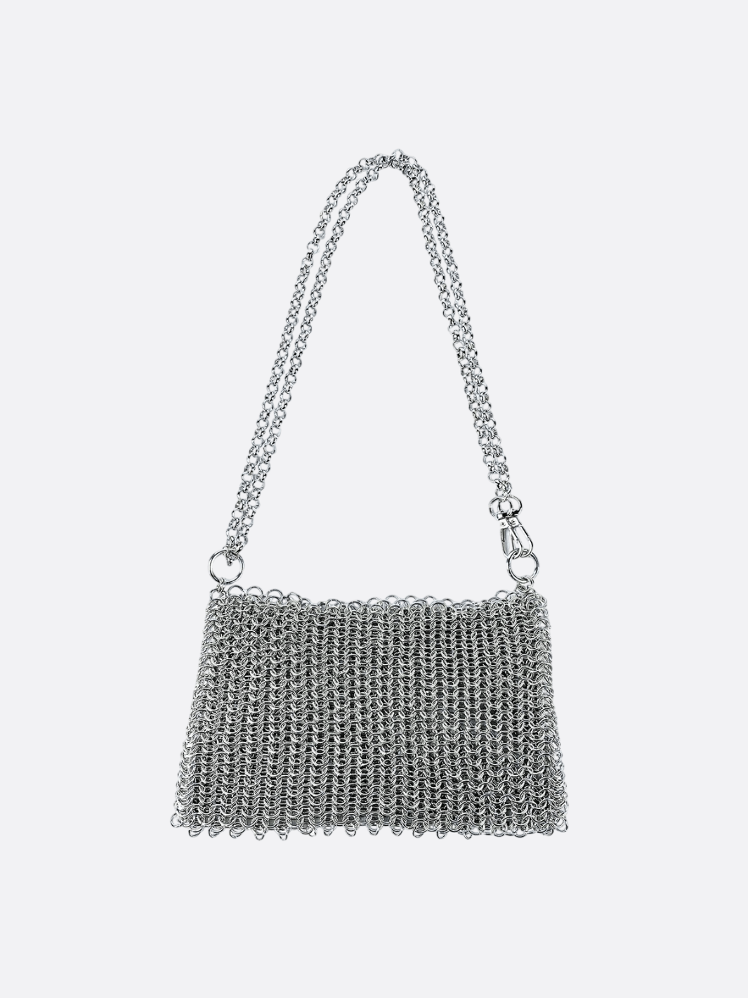 sac métal argenté