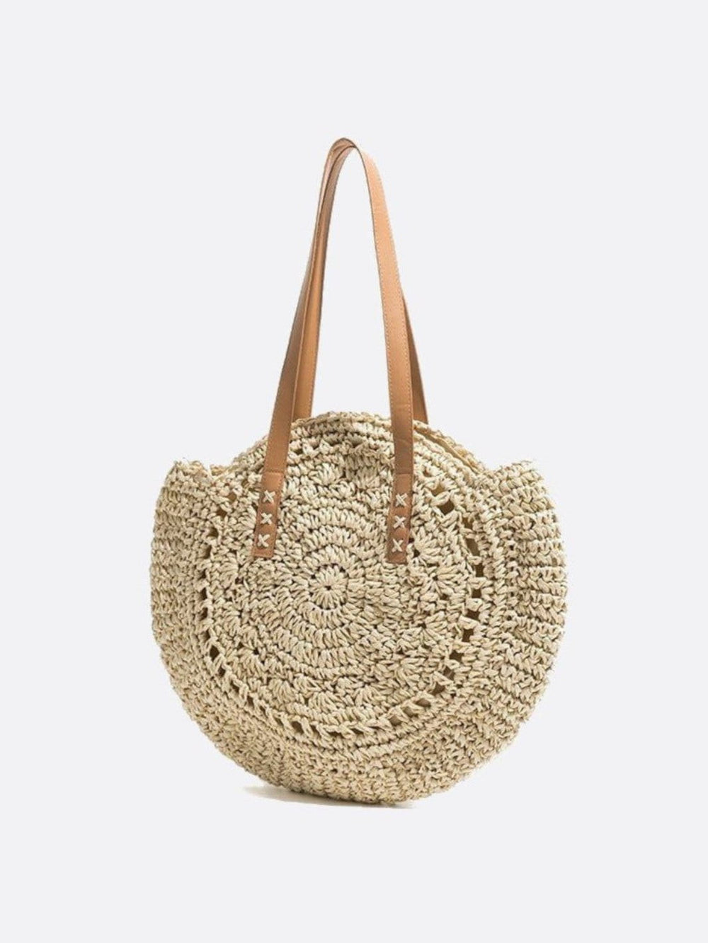 Sac paille crochet