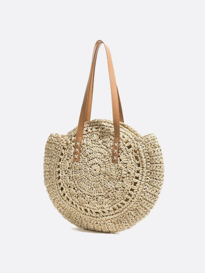 Sac paille crochet