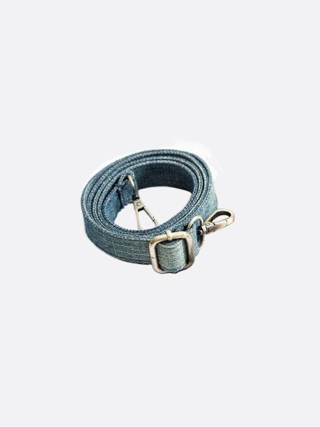 Denim shoulder bag