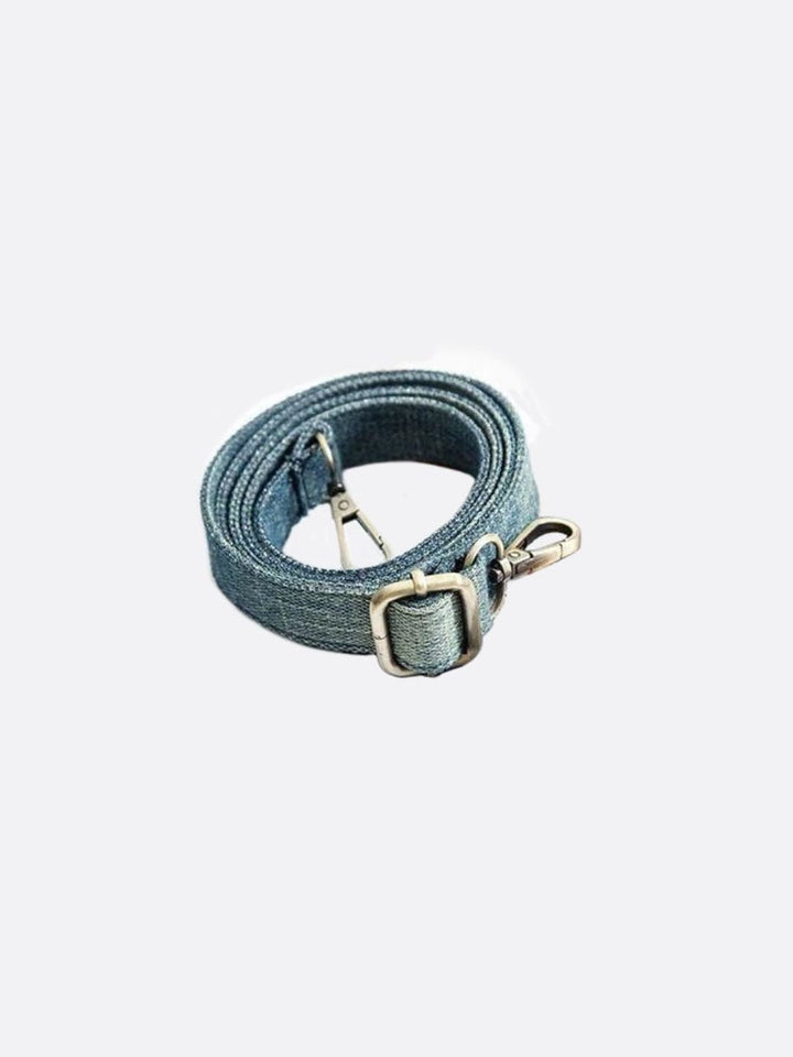 Denim shoulder bag