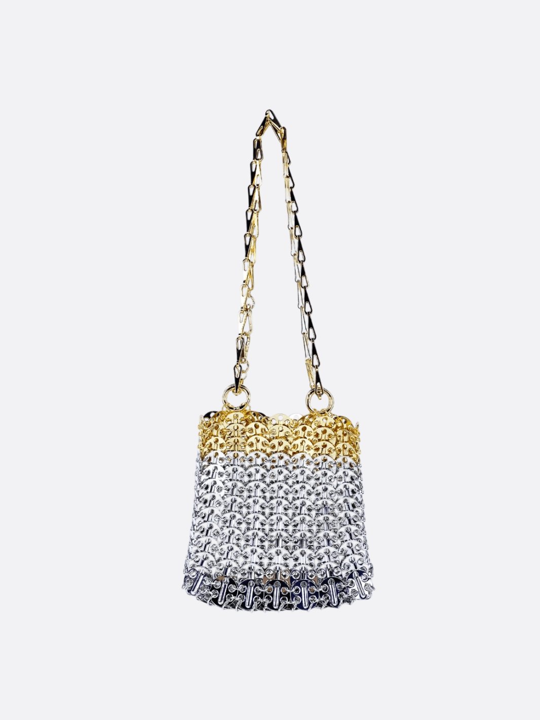sac doré et argenté
