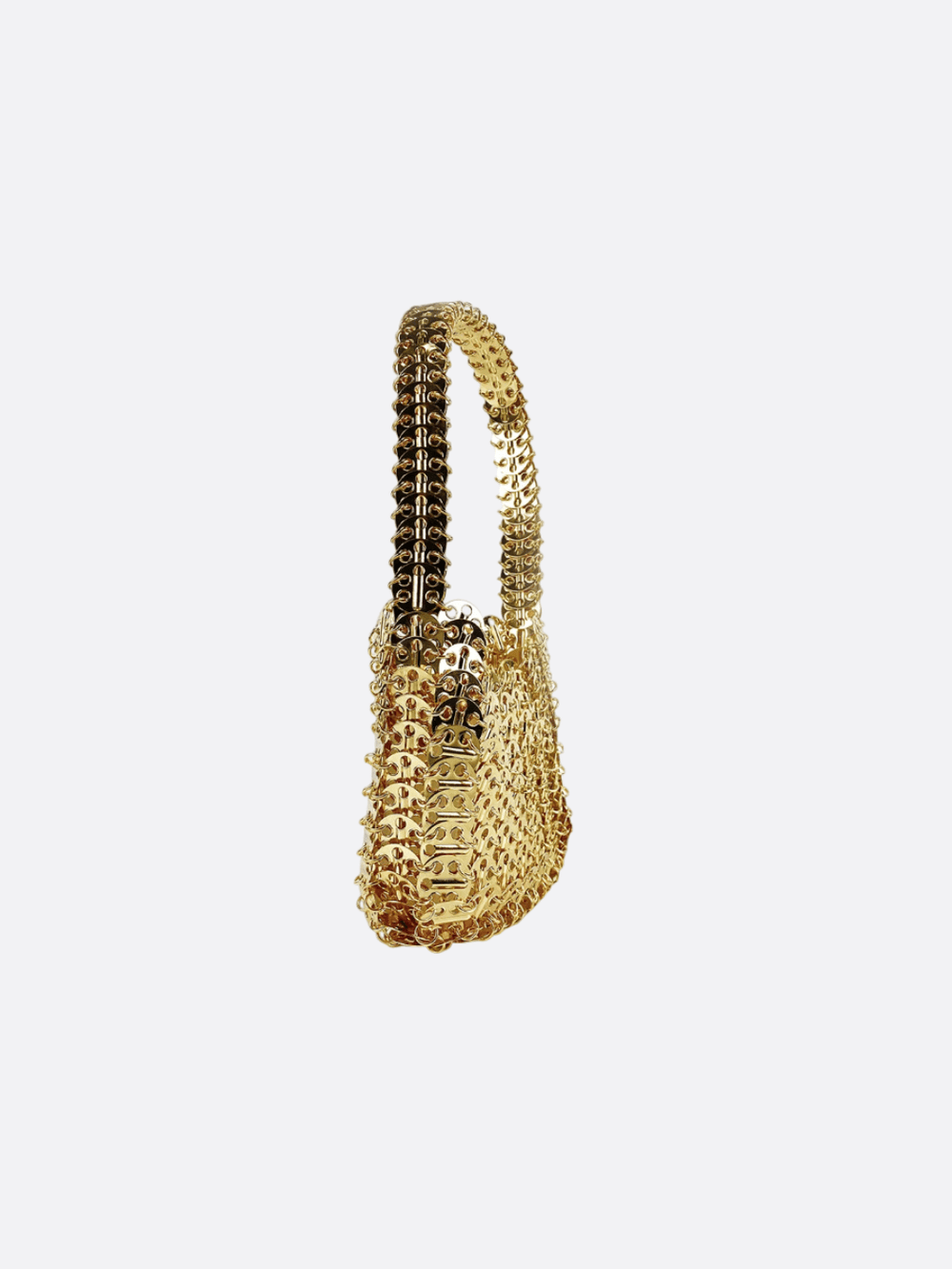 sac métal doré
