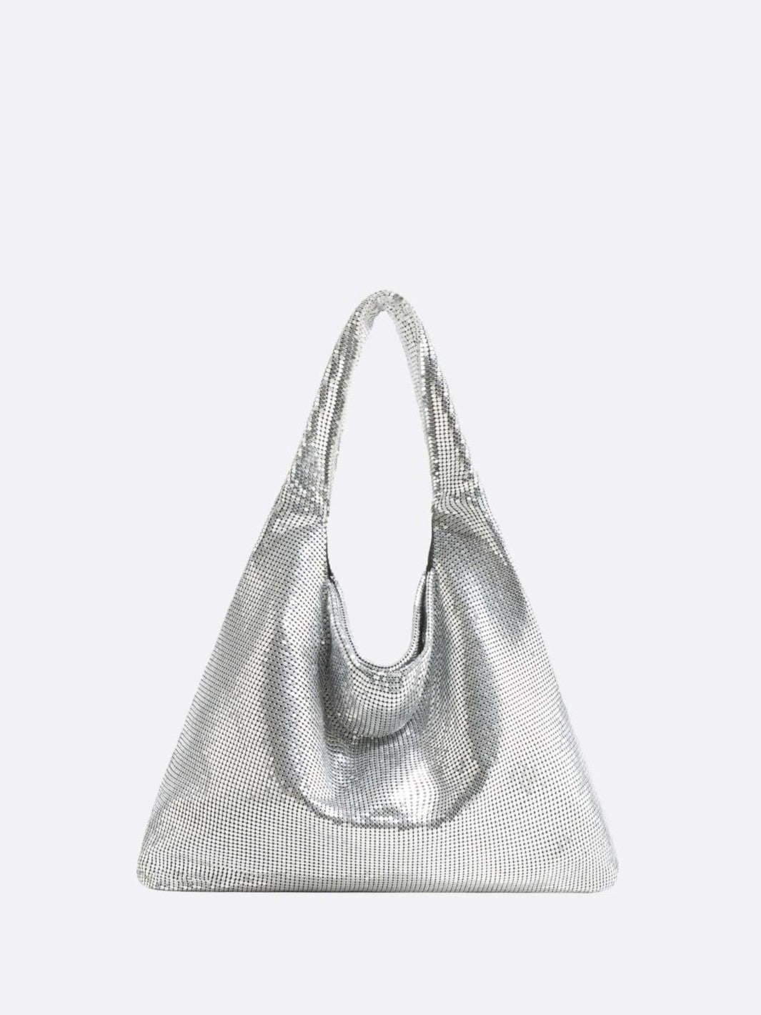 Sac métallisé argenté
